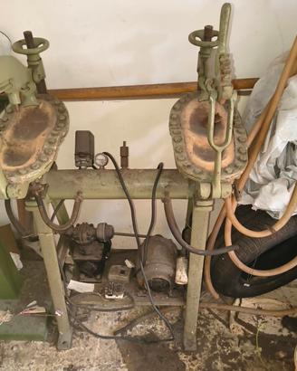 pressa vulcanica vintage 