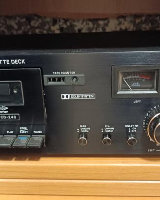 stereo cassette tape deck vintage... England 