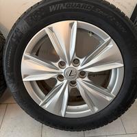 4 cerchi in lega +4 gomme 215/60/17