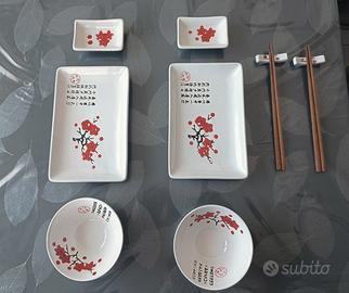 Set stoviglie orientale 