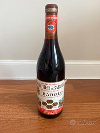 Bottiglia vino Barolo 1973