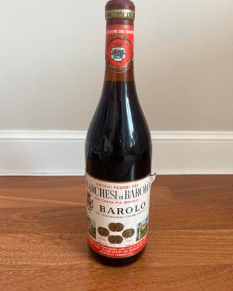 Bottiglia vino Barolo 1973