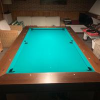 TAVOLO BILIARDO CARAMBOLA E ITALIANA + ACCESSORI !