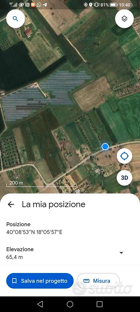terreno agricolo di 2200mq con piccolo annesso - Altro