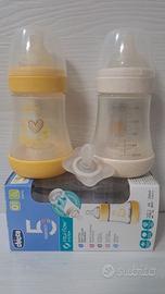 2 Biberon Chicco perfect 5 anti-colica 0 mesi+
