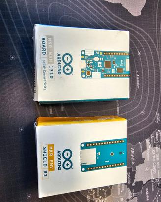 Arduino MKR WAN 1310 LoRa + MKR ENV Shield R2