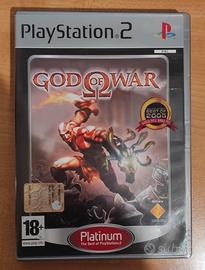 God of War 1 e 2 Platinum (PS2)