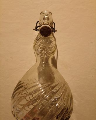 Bottiglia d'olio Conrieri in vetro - Vintage