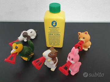 Animali per fare le bolle di sapone