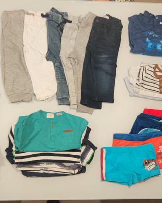 Lotto abbigliamento bambino 12-18 mesi 80cm - 1