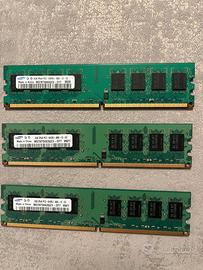 UDIMM Samsung DDR2 800MHz PC2-6400