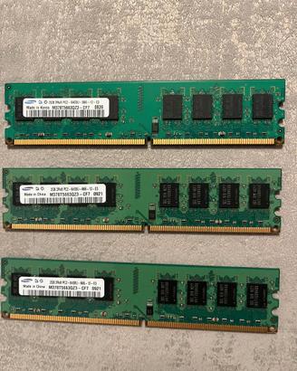 UDIMM Samsung DDR2 800MHz PC2-6400