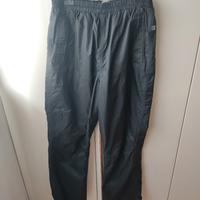 pantaloni uomo leggermente impermeabili