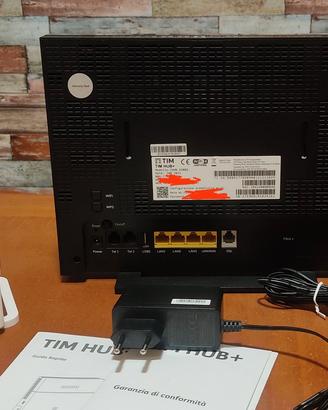 router wifi Tim hub+ con ONT 