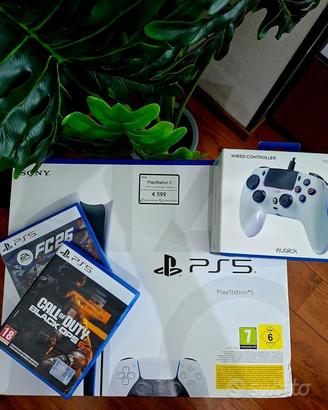 Sony playstation 5 + giochi + controller