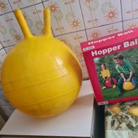 HOPPER BALL PALLA GS PER SALTARE GIALLO vintage