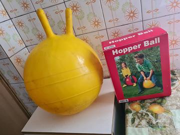 HOPPER BALL PALLA GS PER SALTARE GIALLO vintage