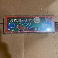 Poker chips fiches colorate