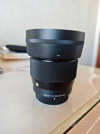 obiettivo Sigma 56mm F1,4 DC DN per micro 4/3