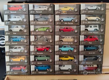 62 Modellini auto d'epoca e moderne scala 1/60 