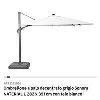 Ombrellone a palo decentrato