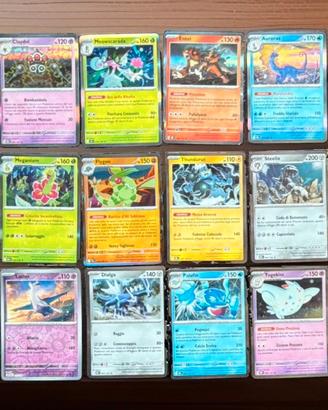 Lotto 18 carte rare ITA nuove