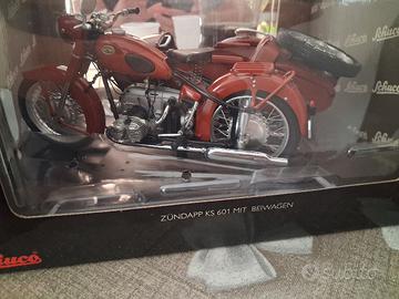 MOTO SIDECAR ZUNDAPP 1/10