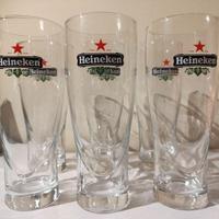 Set 6 Bicchieri Heineken 50cl Nuovi