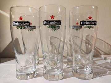 Set 6 Bicchieri Heineken 50cl Nuovi