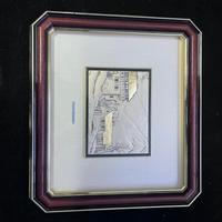 Quadro classico foglie d oro certificato