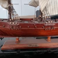 Modellino nave chesapeake in legno