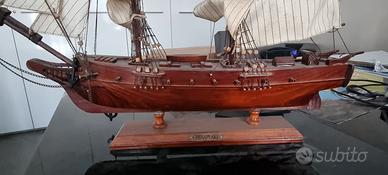Modellino nave chesapeake in legno