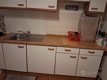 Cucina completa con 4 pensili Faber