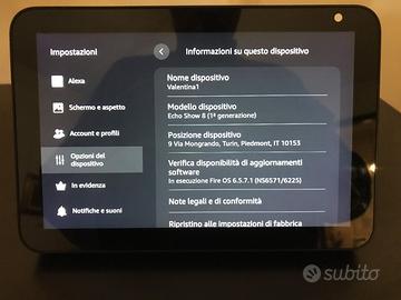 Echo show 8 ( 1 generazione)