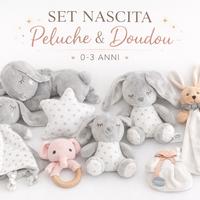 Set Peluche carillon sonori doudou sonagli chicco