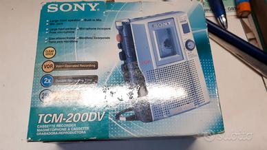 Registratore a cassetta  SONYTCM-200DV