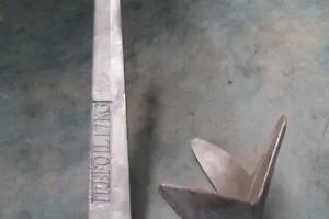 Ancora trefoil 17 kg con 20mt catena