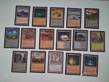 Carte MTG | Edizioni Anni 90 | Set terre speciali