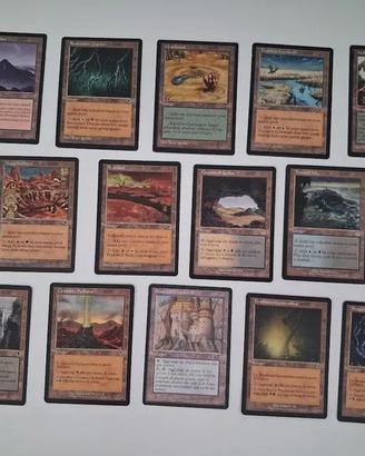 Carte MTG | Edizioni Anni 90 | Set terre speciali