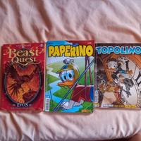 Fumetti paperino e topolino