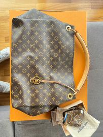 Borsa Artsy tweed con foulard