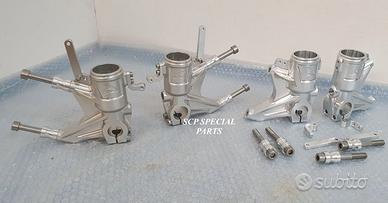 APRILIA RS 250 PIEDI FORCELLA RADIALI RICAVATI CNC