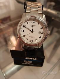 Orologio Uomo Casio 2784 MTP-1221 Quadrante Bianco