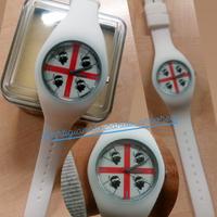 Orologio in gomma bianco 4 mori Sardegna