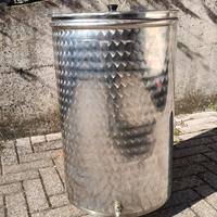 contenitore in acciaio inox 18/10 da 100L