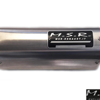 SCARICO COMPLETO OMOLOGATO MOTO MSR BENELLI LEONC