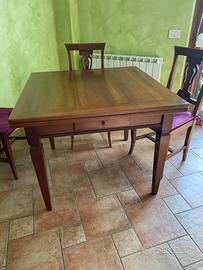 Tavolo in legno da cucina