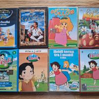 Lotto 23 dvd animazione Barbapapa La Pimpa Heidi
