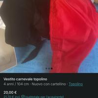 Clvestito carnevale