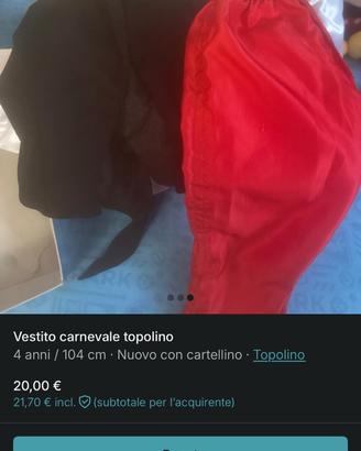 Clvestito carnevale